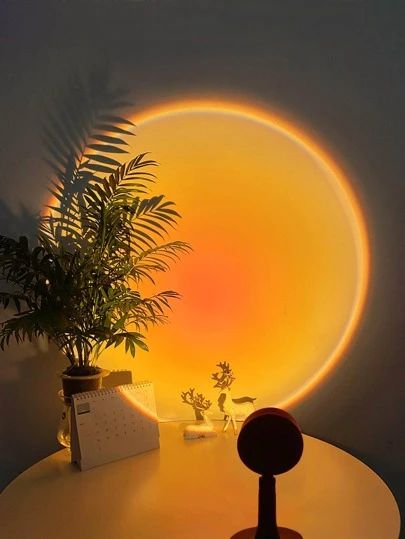 Simple noon-MoonlitDreams RGB Sunset Projection Lamp